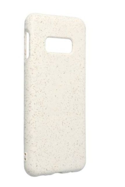 Forcell BIO - οικολογική θήκη για τηλέφωνο Samsung Galaxy S10e/ΛΕΥΚΗ