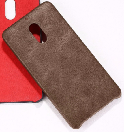 Back case leather for xiaomi redmi note5/5 Plus(LIGHT BROWN)