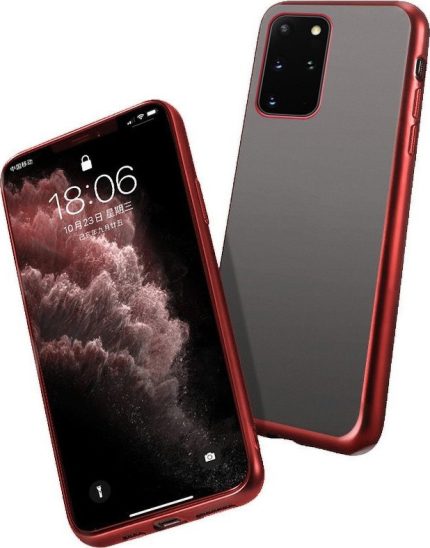FORCELL Electro Matt Back Cover Κόκκινο (Galaxy S20+)