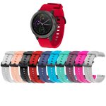 Αθλητική ζώνη ρολογιών σιλικόνης για Garmin Vivoactive 3 20mm (λευκό) - Image 2
