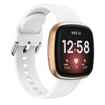 Για Fitbit Versa 3 Silicone Watch Band(Λευκό) - Image 3