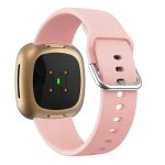 Για Fitbit Versa 3 Silicone Watch Band(Ροζ)