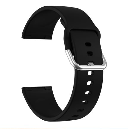 Για Fitbit Versa 3 Silicone Watch Band(Μαύρο)