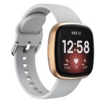 Για Fitbit Versa 3 Silicone Watch Band(Γκρι) - Image 3
