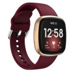 Για Fitbit Versa 3 Silicone Watch Band(Κόκκινο Κρασί) - Image 2