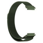 For Huawei Band 7 / 7 NFC Milan Metal Magnetic Watch Band(Green) - Image 3
