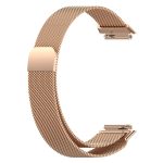 For Huawei Band 7 / 7 NFC Milan Metal Magnetic Watch Band(Rose Gold) - Image 4