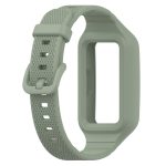 For Huawei Band 8 / Huawei Band 7 / Honor Band 6 Universal Integrated Silicone Watch Band(Light Green) - Image 5