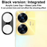 For Realme C55 4G imak High Definition Integrated Glass Lens Film Black Version - Image 2