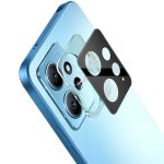 Για Xiaomi Redmi NOTE12 4G παγκόσμια imak υψηλής ευκρίνειας ενσωματωμένη ταινία γυαλιού φακού μαύρη έκδοση