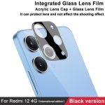 Για Xiaomi Redmi 12 4G παγκόσμια imak υψηλής ευκρίνειας ενσωματωμένη μαύρη έκδοση ταινιών φακών γυαλιού - Image 6