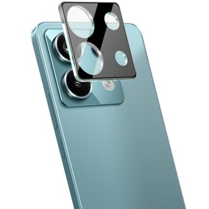 Για Xiaomi Redmi Note 13 Pro 5G imak υψηλής ευκρίνειας ενσωματωμένη ταινία γυαλιού φακού μαύρη έκδοση