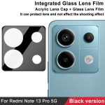 For Xiaomi Redmi Note 13 Pro 5G imak High Definition Integrated Glass Lens Film Black Version - Image 2