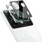 Για Xiaomi Poco X6 5G imak υψηλής ευκρίνειας ενσωματωμένη ταινία φακών γυαλιού μαύρη έκδοση
