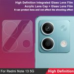 For Xiaomi Redmi Note 13 5G imak High Definition Integrated Glass Lens Film - Image 3