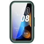 For Huawei Band 8 Full Coverage TPU Electroplating Watch Protective Case(Green) - Image 4