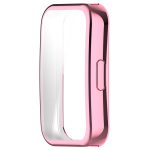 For Huawei Band 8 Full Coverage TPU Electroplating Watch Protective Case(Pink) - Image 2