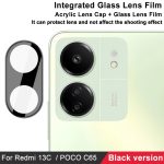 For Xiaomi Redmi 13C 4G / POCO C65 4G imak High Definition Integrated Glass Lens Film Black Version - Image 2
