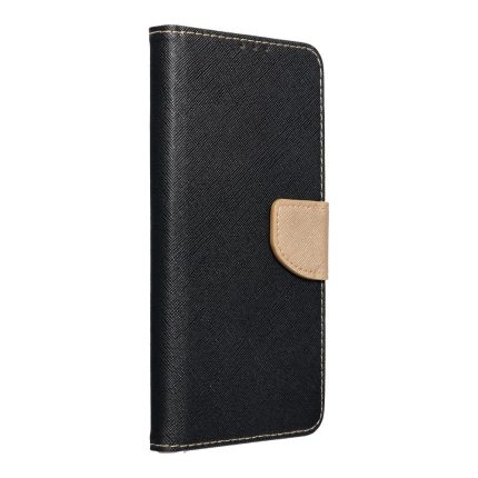 Fancy Book case for SAMSUNG S23 PLUS black / gold