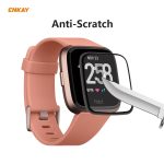 5 PC για Fitbit Versa 3 / Fitbit Sense ENKAY καπέλο-Prince 3D Full Screen Soft PC Edge + PMMA HD οθόνη προστατευτικό ταινία - Image 3