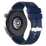 20mm Για Huawei Watch GT3 42mm 20mm - Για Huawei Watch GT2 42mm / Watch 2 20mm - Για Honor Magic Watch 2 42mm 20mm Προεξέχουσα κεφαλή λουράκι σιλικόνης 20mm Ασημένια πόρπη (NAVY BLUE)