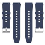 Για Huawei Watch GT3 42mm 20mm - Για Huawei Watch GT2 42mm / Watch 2 20mm - Για Honor Magic Watch 2 42mm 20mm Προεξέχουσα κεφαλή λουράκι σιλικόνης 20mm Ασημένια πόρπη (NAVY BLUE) - Image 7