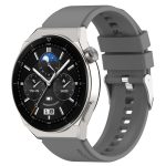 Για Huawei Watch GT3 42mm 20mm - Για Huawei Watch GT2 42mm / Watch 2 20mm - Για Honor Magic Watch 2 42mm 20mm Προεξέχουσα κεφαλή λουράκι σιλικόνης 20mm Ασημένια πόρπη (GRAY) - Image 4