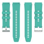 Για Huawei Watch GT3 42mm 20mm - Για Huawei Watch GT2 42mm / Watch 2 20mm - Για Honor Magic Watch 2 42mm 20mm Προεξέχουσα κεφαλή λουράκι σιλικόνης 20mm Ασημένια πόρπη (TEAL GREEN) - Image 2