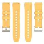 Για Honor Magic Watch 2 42mm 20mm προεξέχον κεφάλι λουράκι σιλικόνης ασημένια πόρπη (κίτρινο) - Image 3
