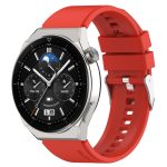 Για Huawei Watch GT3 42mm 20mm   Για Huawei Watch GT2 42mm / Watch 2 20mm   Για Honor Magic Watch 2 42mm 20mm προεξέχον κεφάλι λουράκι σιλικόνης ασημένια πόρπη (κόκκινο) - Image 4