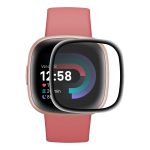 1 PC για Fitbit Versa 4 / Sense 2 ENKAY 3D πλήρους κάλυψης μαλακό PC Edge + PMMA HD ταινία προστασίας οθόνης