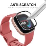 5 PC για Fitbit Versa 4 / Sense 2 ENKAY 3D πλήρους κάλυψης μαλακό PC Edge + PMMA HD ταινία προστασίας οθόνης - Image 3