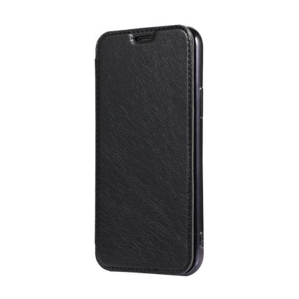 Θήκη ELECTRO BOOK Για Samsung Galaxy S20 Plus FORCELL Από 100% Φυσικό Δέρμα & Μαύρο TPU
