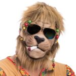 Μάσκα Λάτεξ Λιοντάρι Hippie