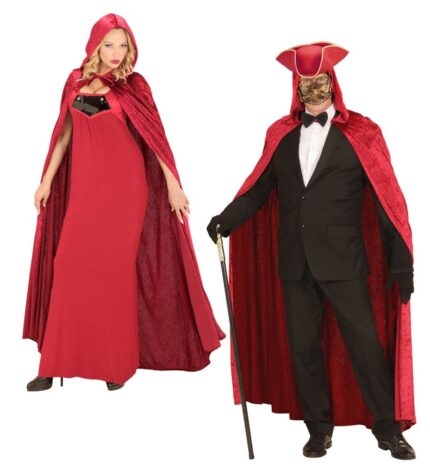 Κάπα Βελούδινη Κόκκινη Unisex