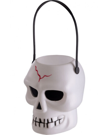 Πλαστικό Καλαθάκι Halloween Σκελετός