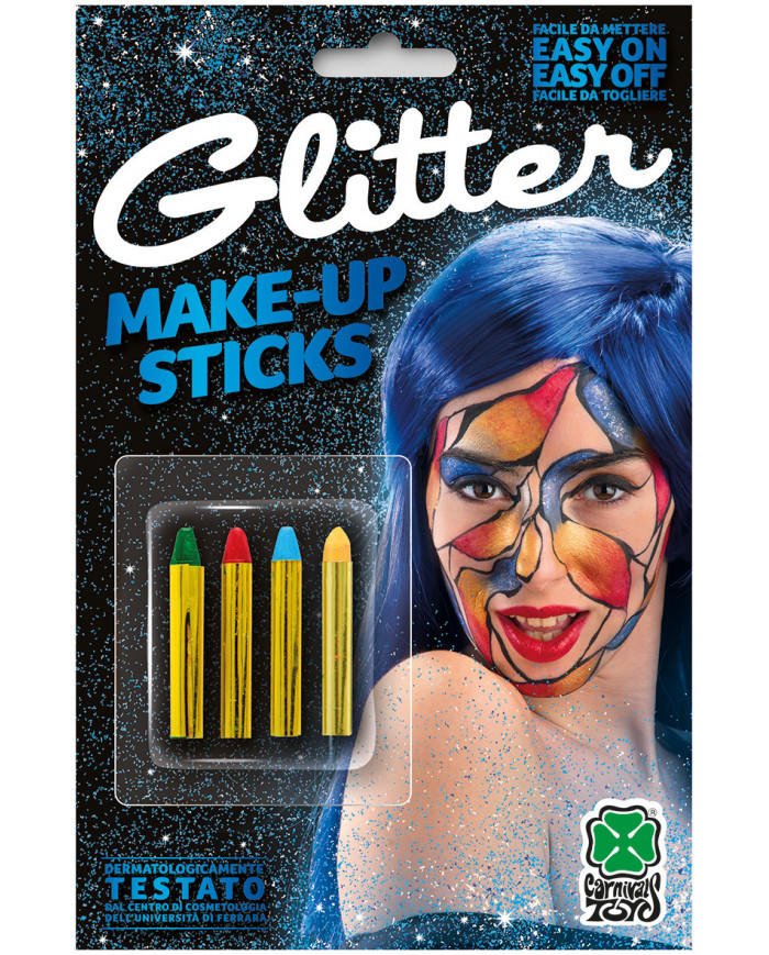 CA_09447_molyvia_glitter_4_xrwmata Μολύβια Γκλίτερ 4 Χρώματα - Image 1
