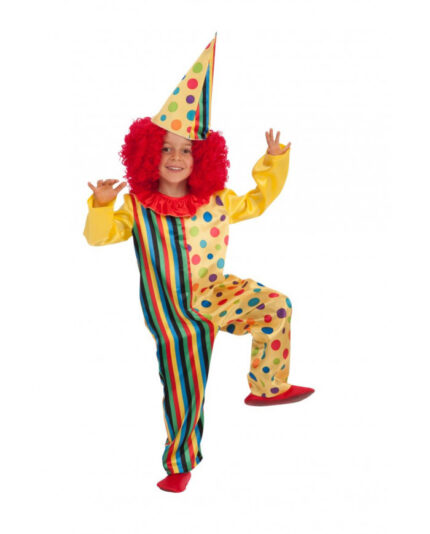Παιδική Στολή Clown 4 - 7 Ετών