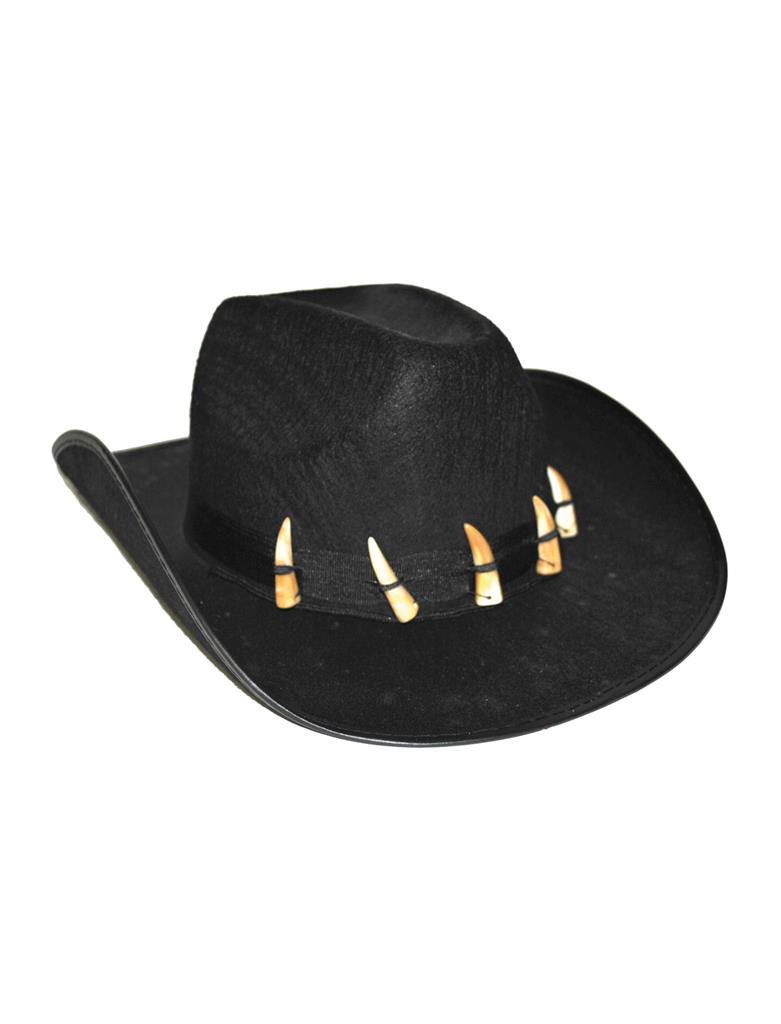 ES_50302_apokriatiko_kapelo_me_dontia Καπέλο Cowboy Με Δόντια - Image 1