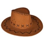 Καπέλο Cowboy Με Ραφές Σε Διάφορα Χρώματα
