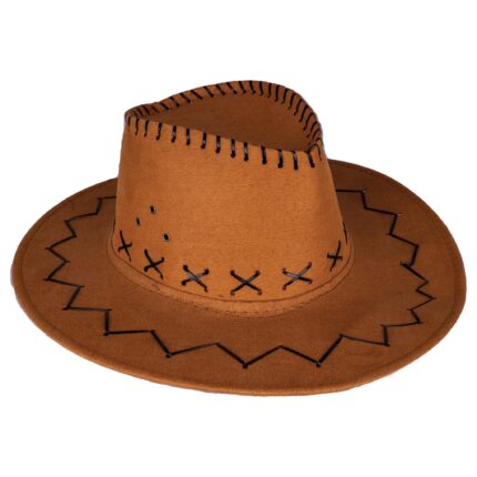Καπέλο Cowboy Με Ραφές Σε Διάφορα Χρώματα