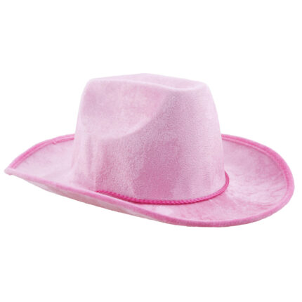 Καπέλο Cowboy Velvet Ροζ