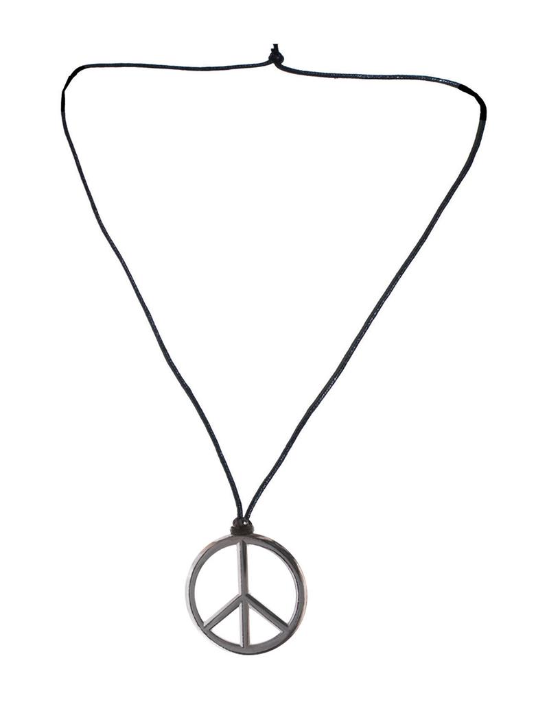 ES_60333_apokriatiko_kolie_sima_eirinis Κολιέ Hippie Με Σήμα Της Ειρήνης - Image 1