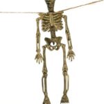 Γιρλαντα Halloween 120cm Με 4 Σκελετούς 15cm