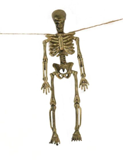 Γιρλαντα Halloween 120cm Με 4 Σκελετούς 15cm