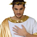 Στεφάνι Αρχαίου Με Φύλλα Χρυσό