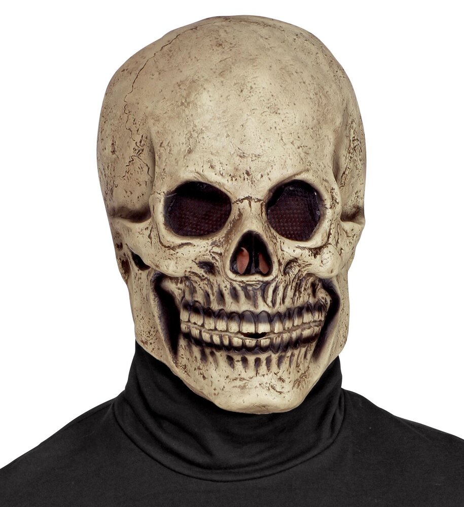 W_00964_apokriatiki_maska_latex_skeletos Μάσκα Latex Σκελετός - Image 1
