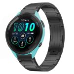 Για Garmin Γιαerunner 265 22mm I-Shaped Titanium Alloy Watch Band(Black) 