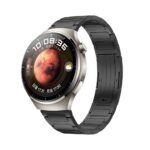 Για Xiaomi Watch S2 42mm 22mm I-Shaped Titanium Alloy Watch Band(Black) 