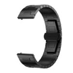 Για Garmin Forerunner 265 Music Titanium Alloy 22mm Metal Watch Band(Black)  - Image 2